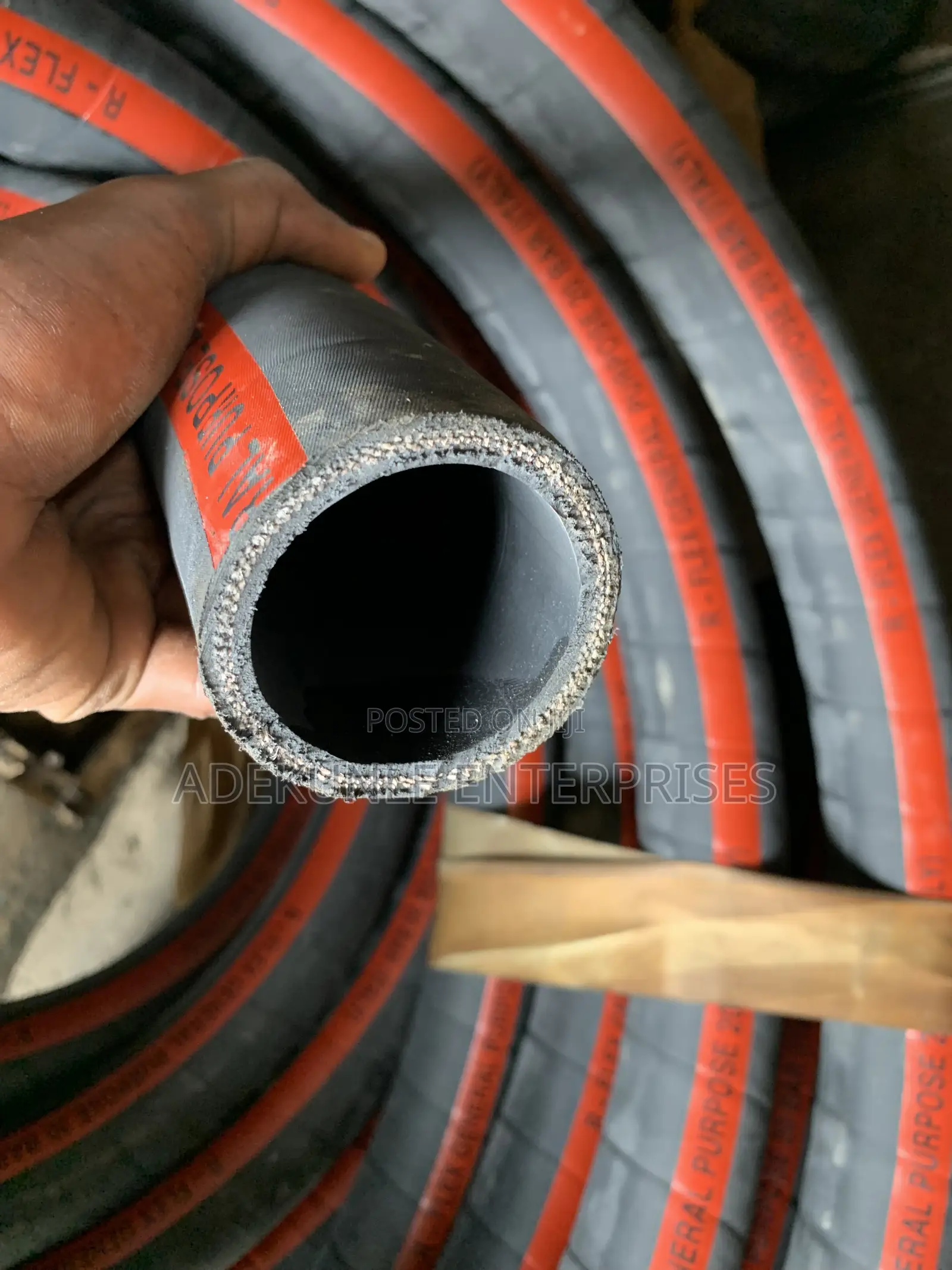 2” Black Air Hose