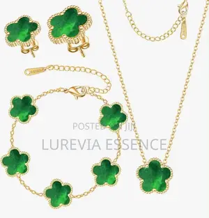 Women's Clover Jewelry Set