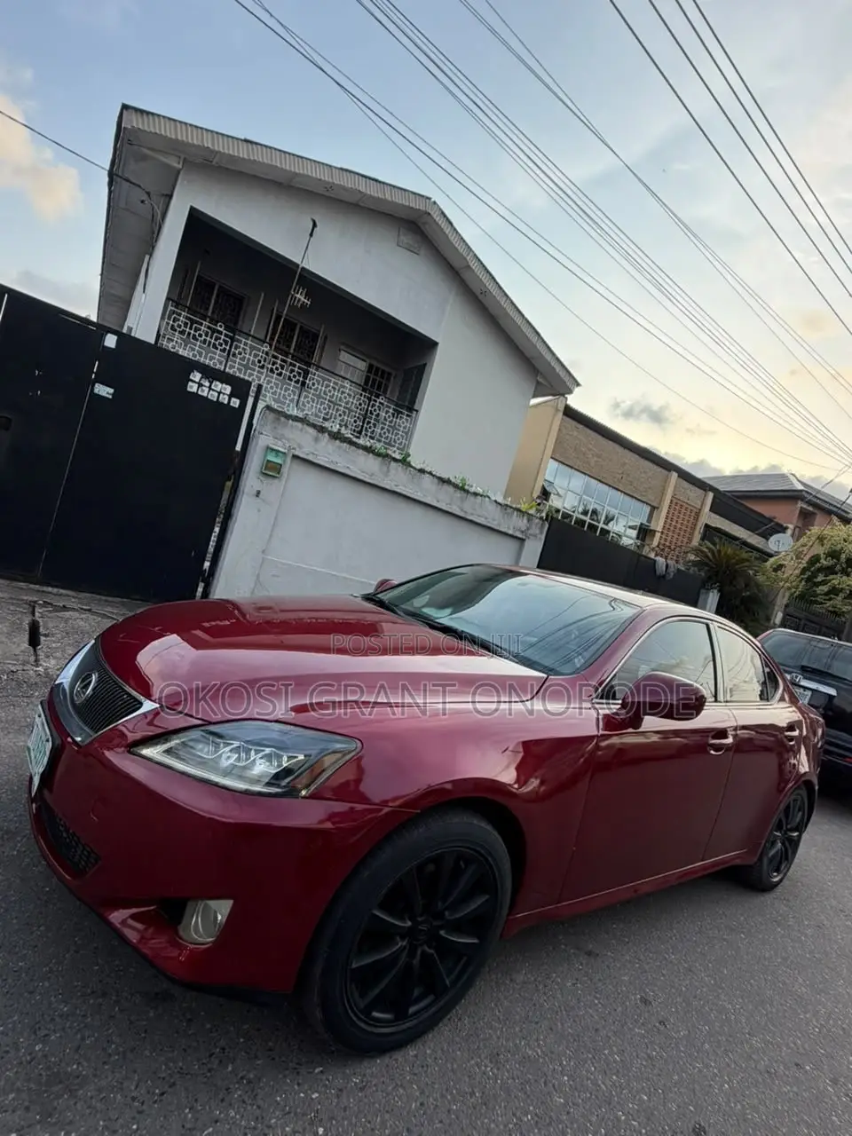 Lexus IS 250 2008 Red