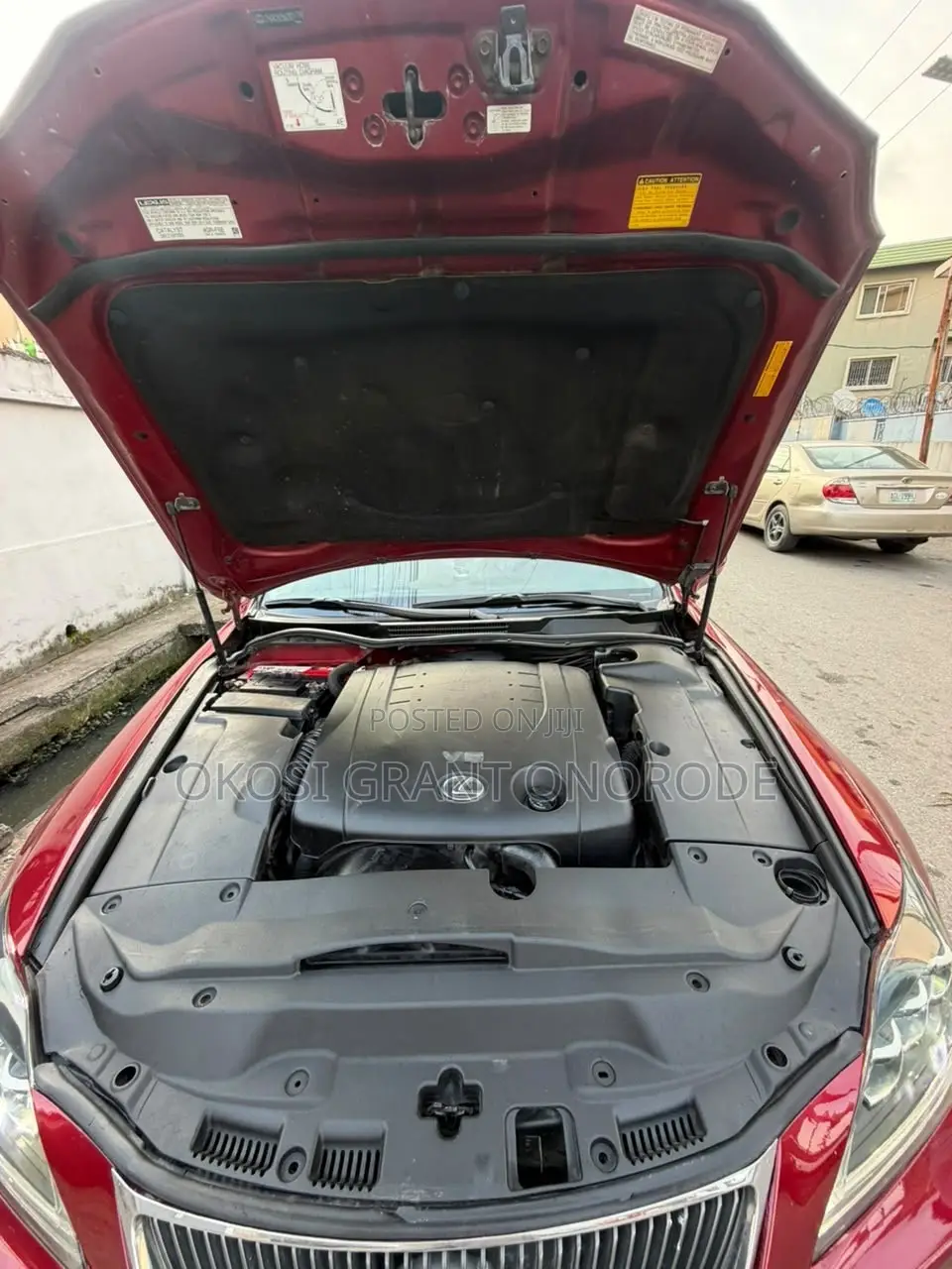 Lexus IS 250 2008 Red