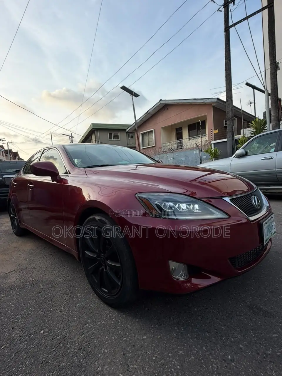 Lexus IS 250 2008 Red