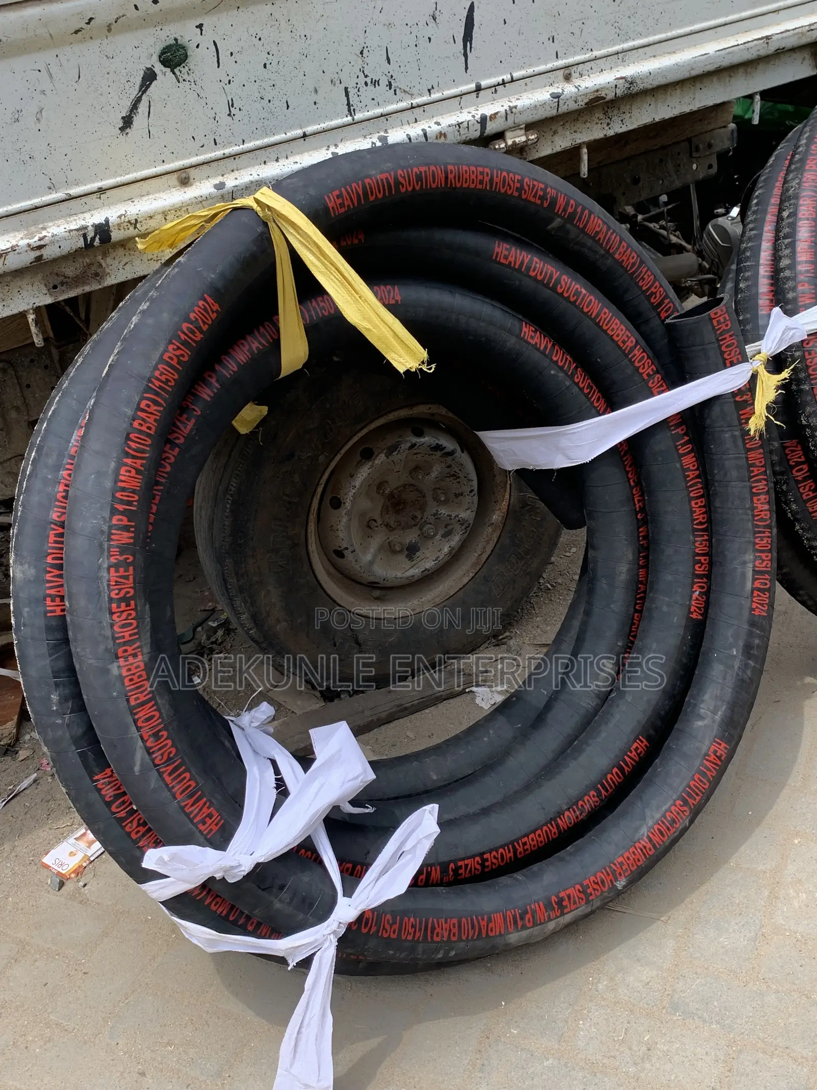 3” Black Wire Hose