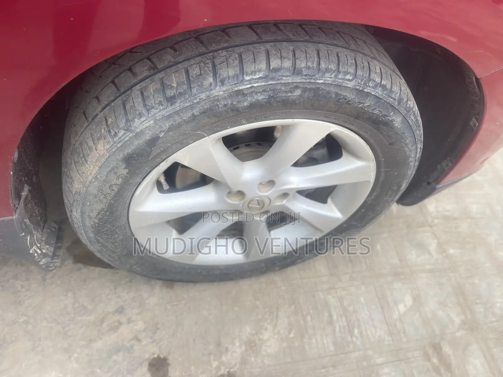Lexus RX 350 FWD 2012 Red