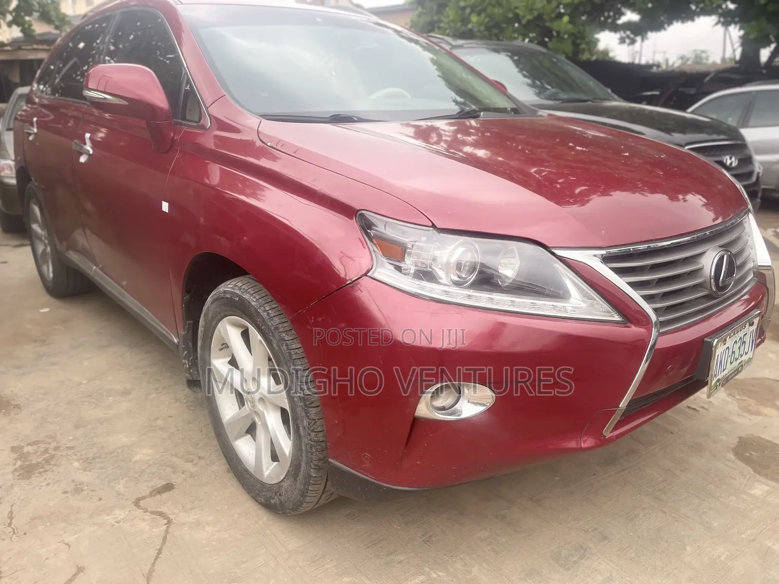 Lexus RX 350 FWD 2012 Red