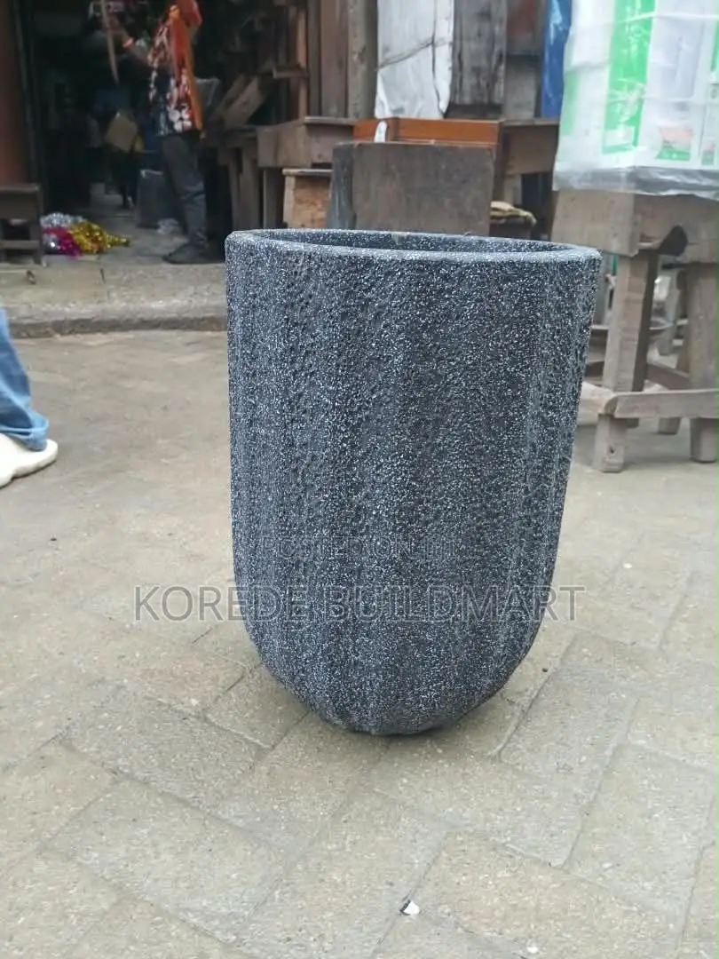 Stone Finish Imported Decorative Flower Pot