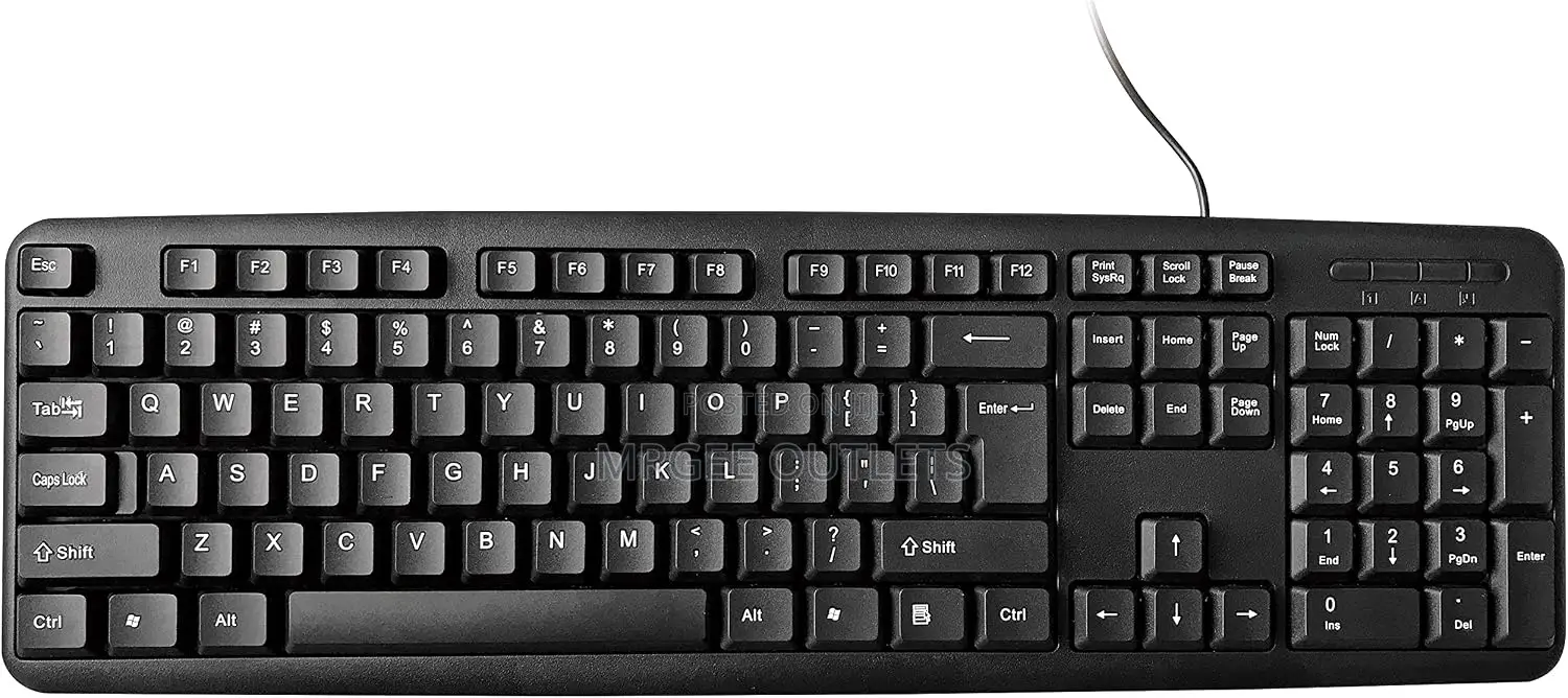 Elista ELS WK-705 Wired USB Keyboard | Silent & Comfortable Use