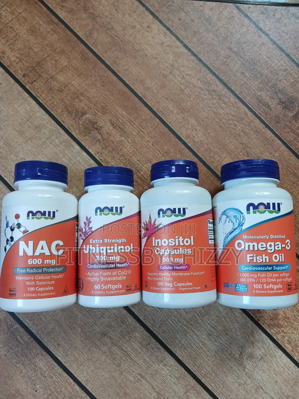 Now Nac Ubiquinol Inositol Omega-3 Fish Oil