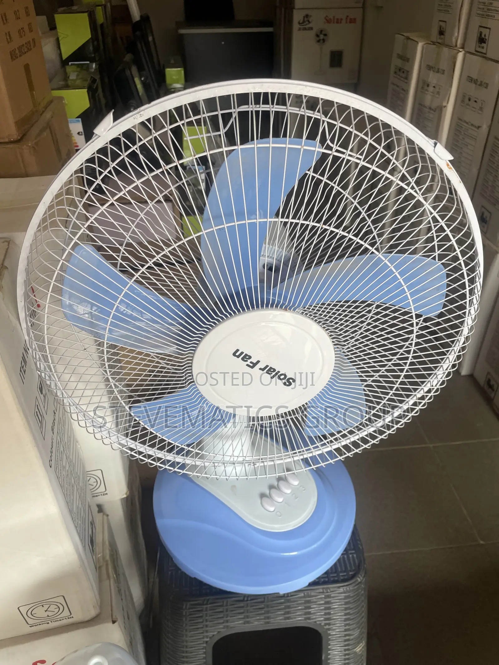 Table Solar Fan
