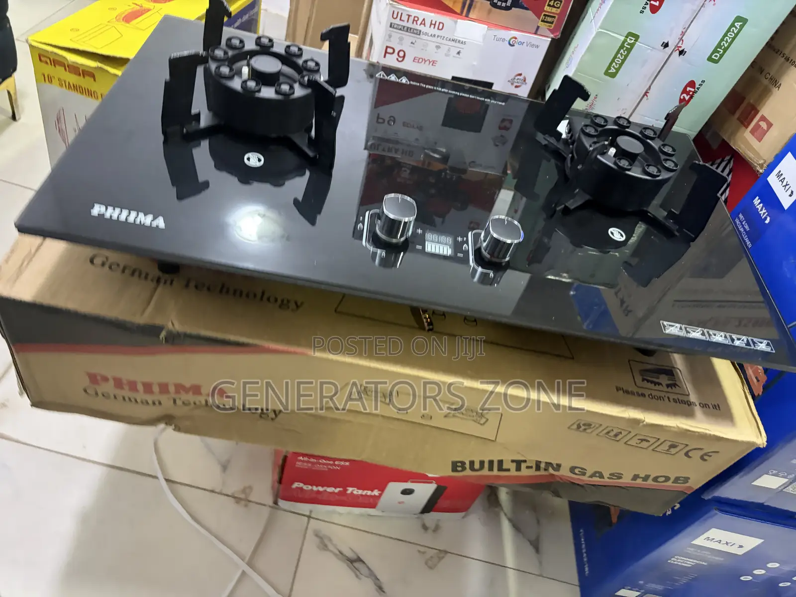 PHIIMA 2 Burner Gas Hob for Contemporary Kitchens