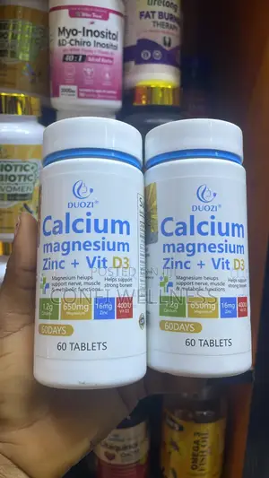 Calcium Magnesium Zinc Vit D
