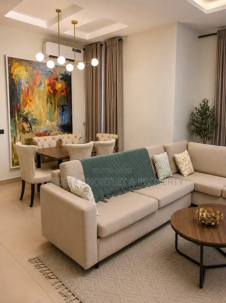 3 Bedroom Service Apartment