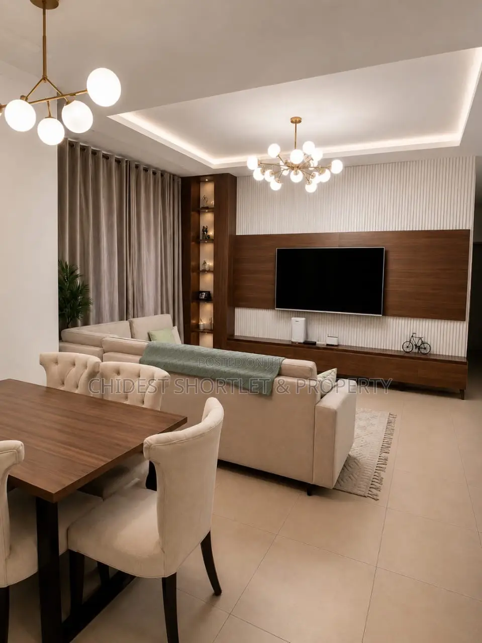 3 Bedroom Service Apartment
