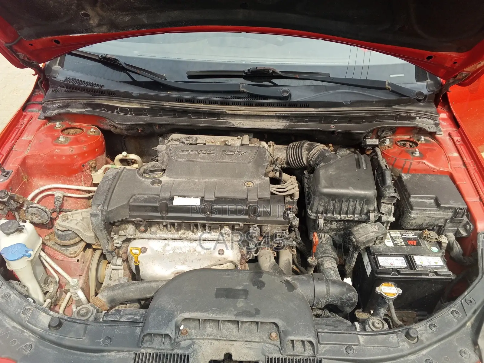 Hyundai Elantra 2009 Red