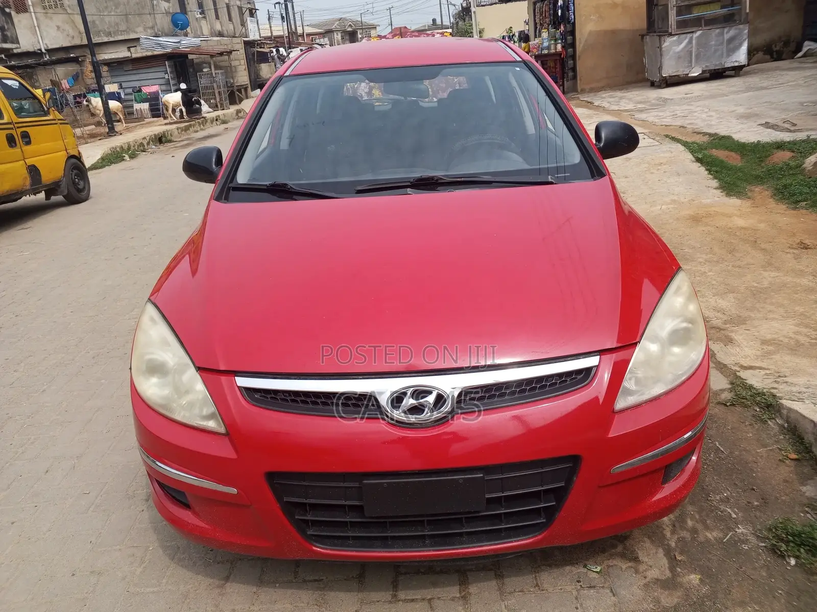 Hyundai Elantra 2009 Red