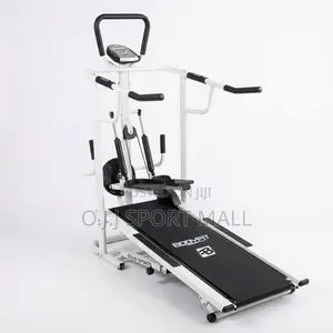 Manual Treadmill With Twister & Stepper Home Fitness Exercise Machine