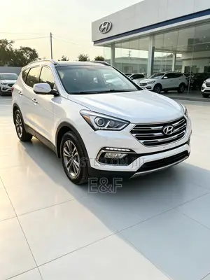 Hyundai Santa Fe 2017 White