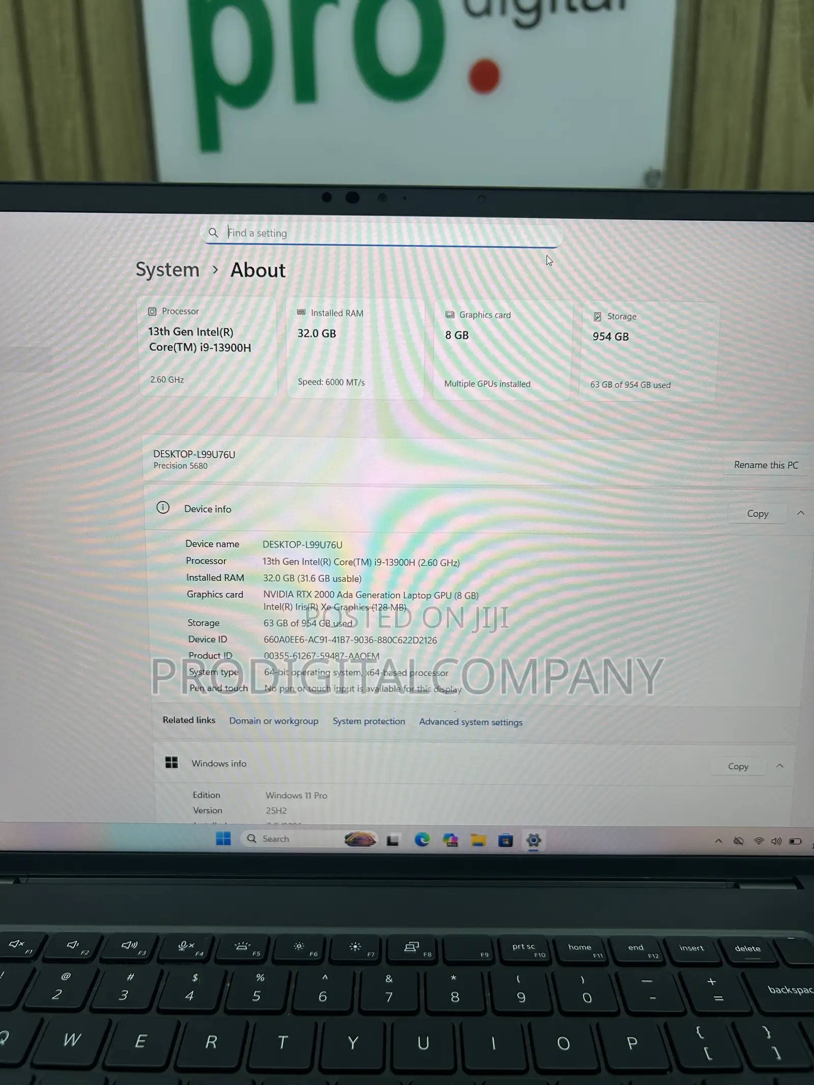 Laptop Dell Precision 5680 32GB Intel Core i9 SSD 1T