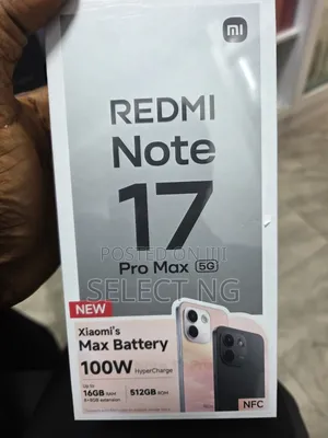 New Xiaomi Redmi Note 17 Pro Max 512 GB Red