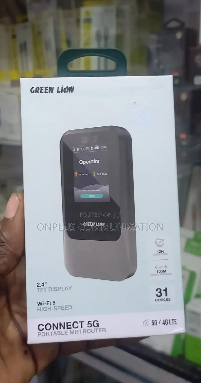 Green Lion Connect 5G Portable MiFi Router