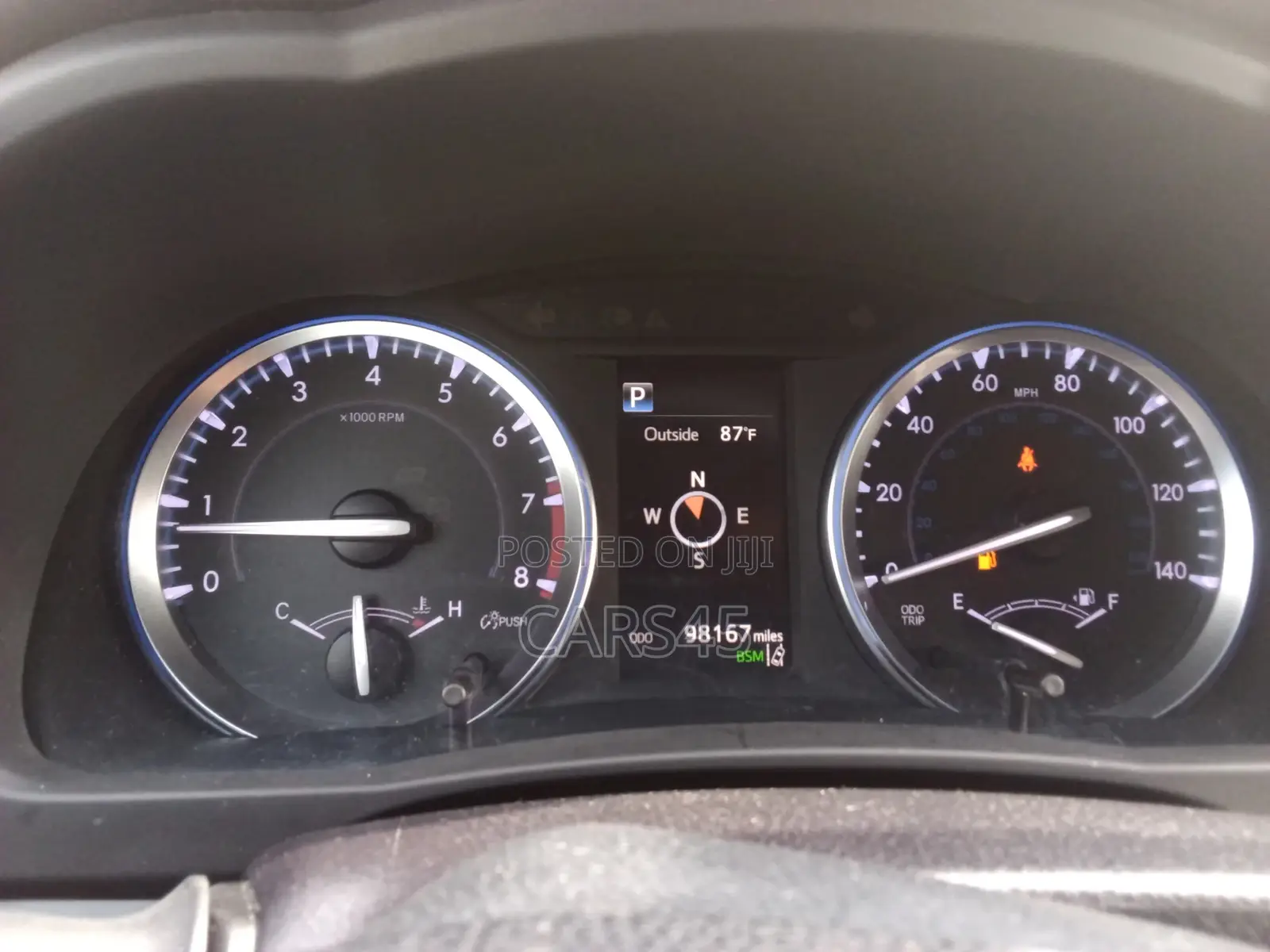 Toyota Highlander 2019 Gray