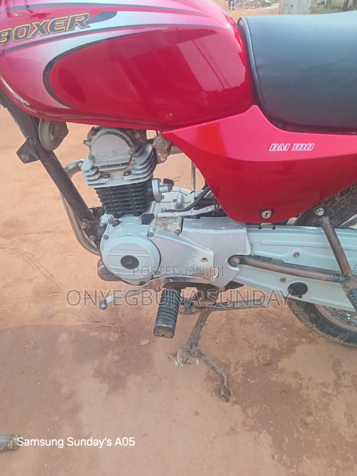 Bajaj Boxer 100 2025 Red