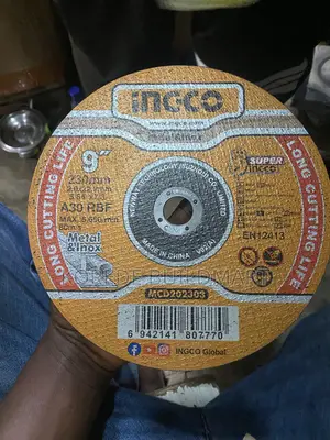 Ingco Heavy-Duty 9 Inch Cutting Disc Abrasive Wheel