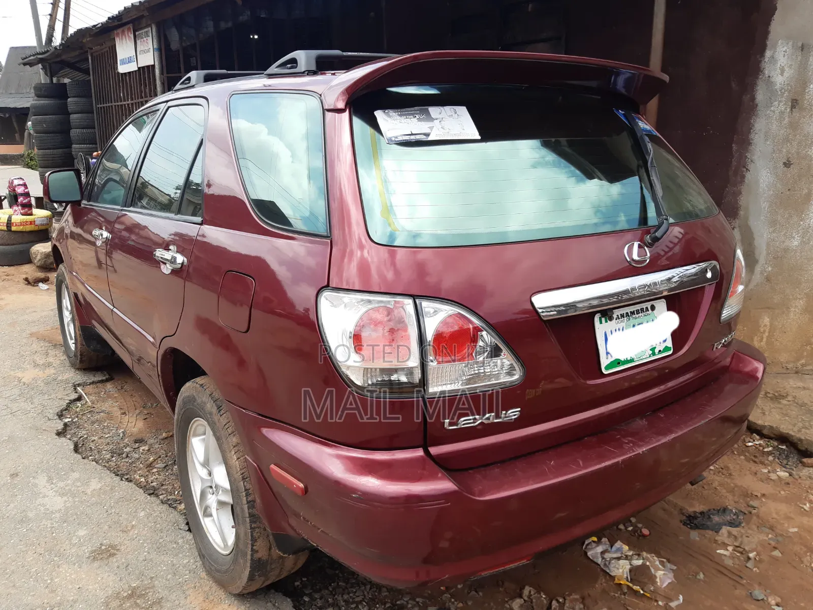 Lexus RX 2004 Red