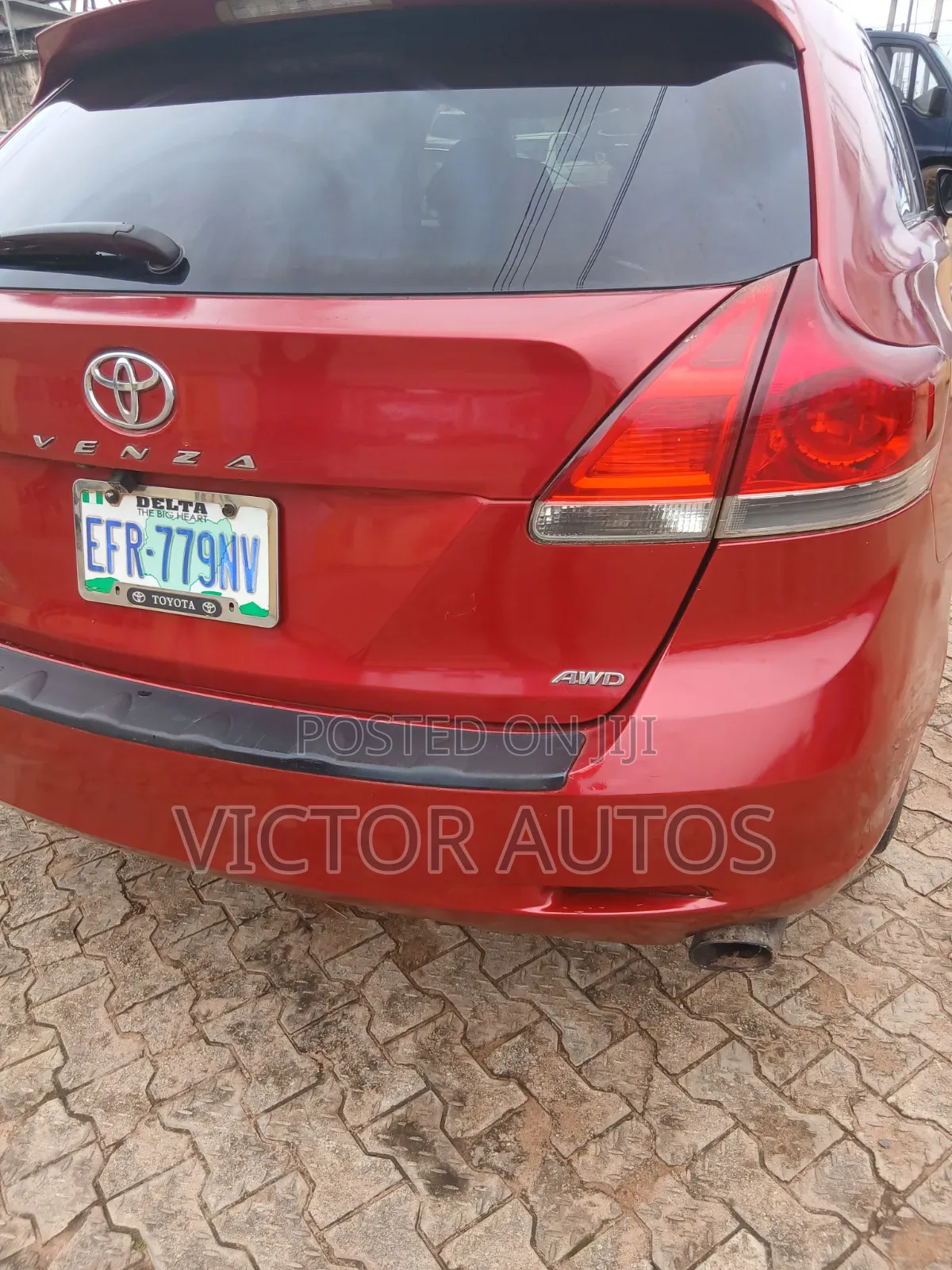 Toyota Venza 2010 Red