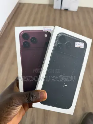 New Apple iPhone 18 Pro Max 256 GB Black