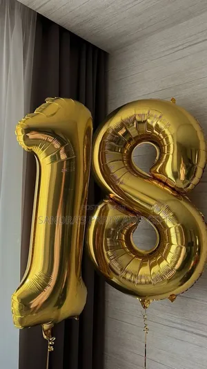 Luxury Age or Number Ballons
