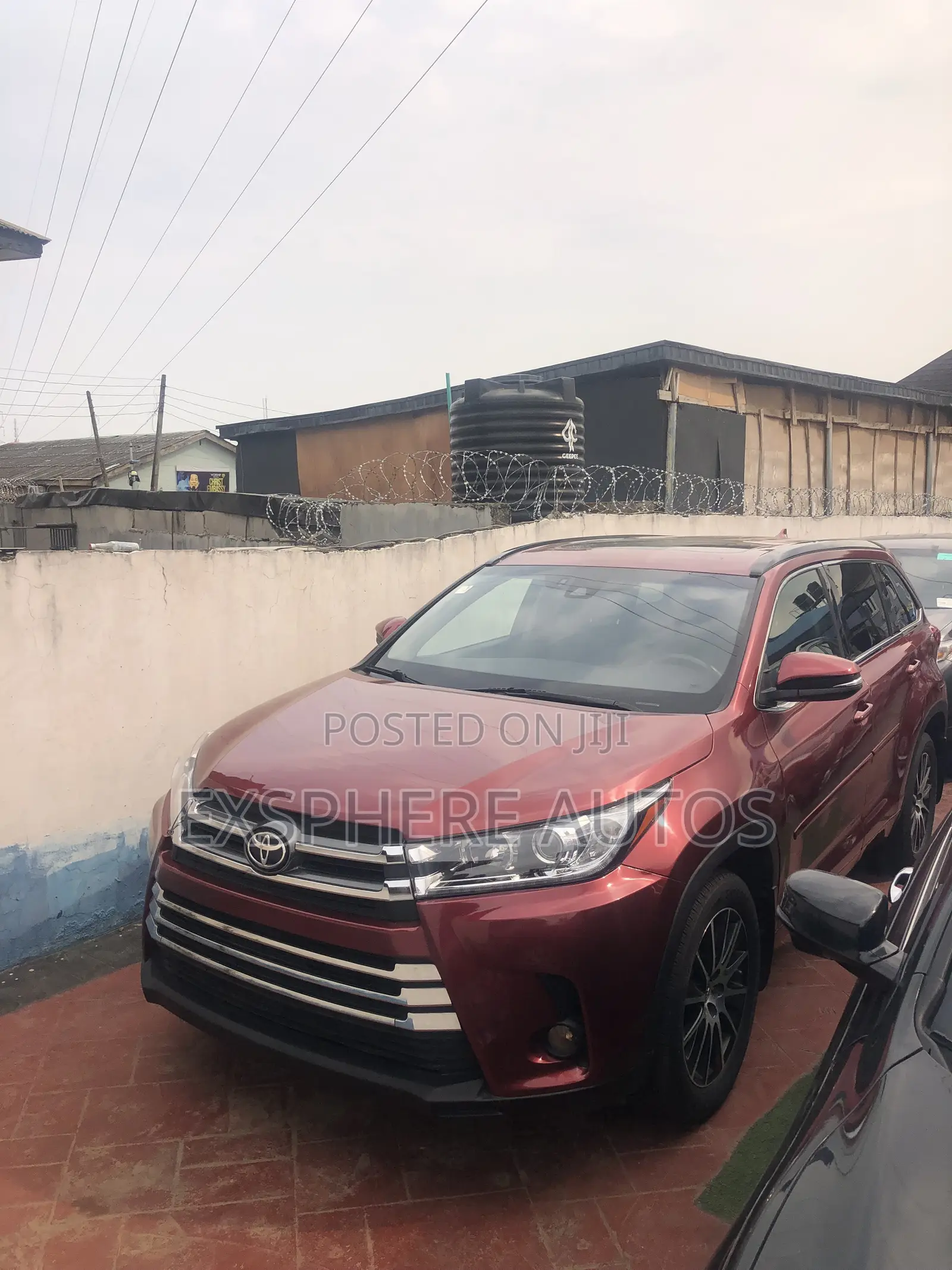 Toyota Highlander 2017 Red