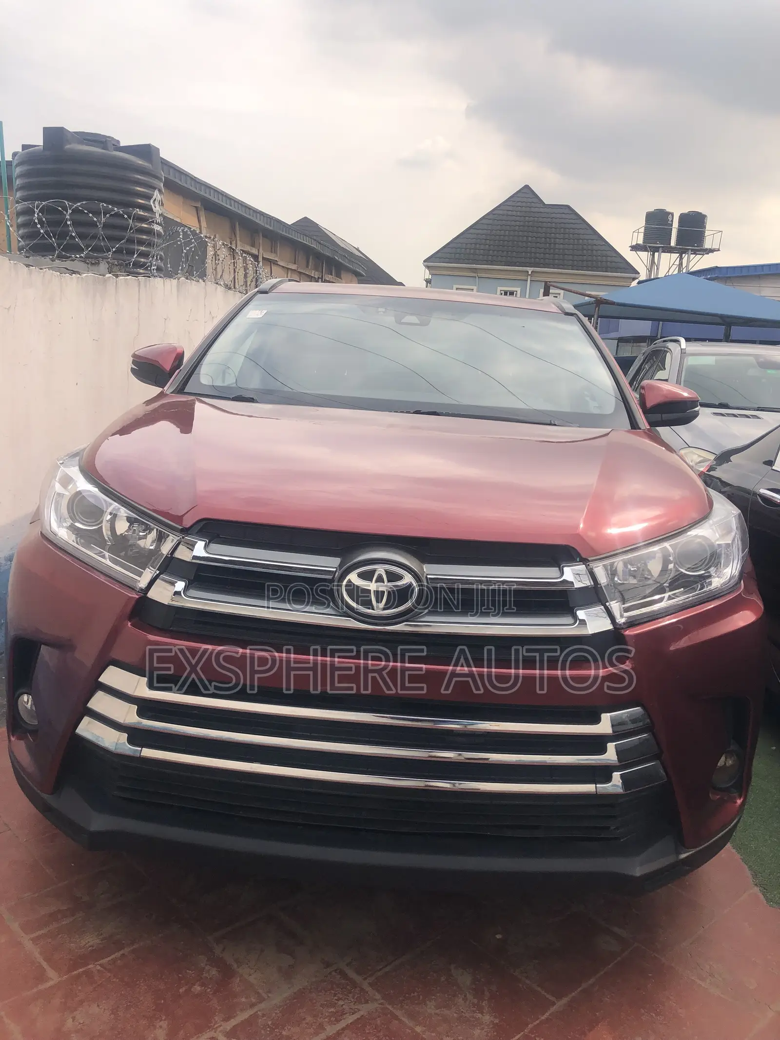 Toyota Highlander 2017 Red