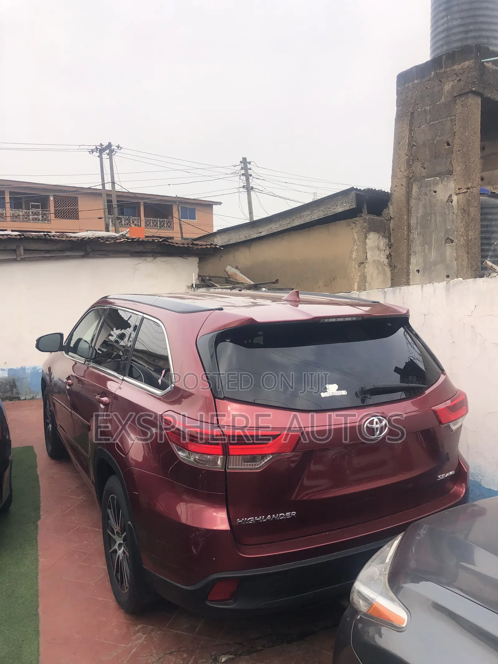 Toyota Highlander 2017 Red
