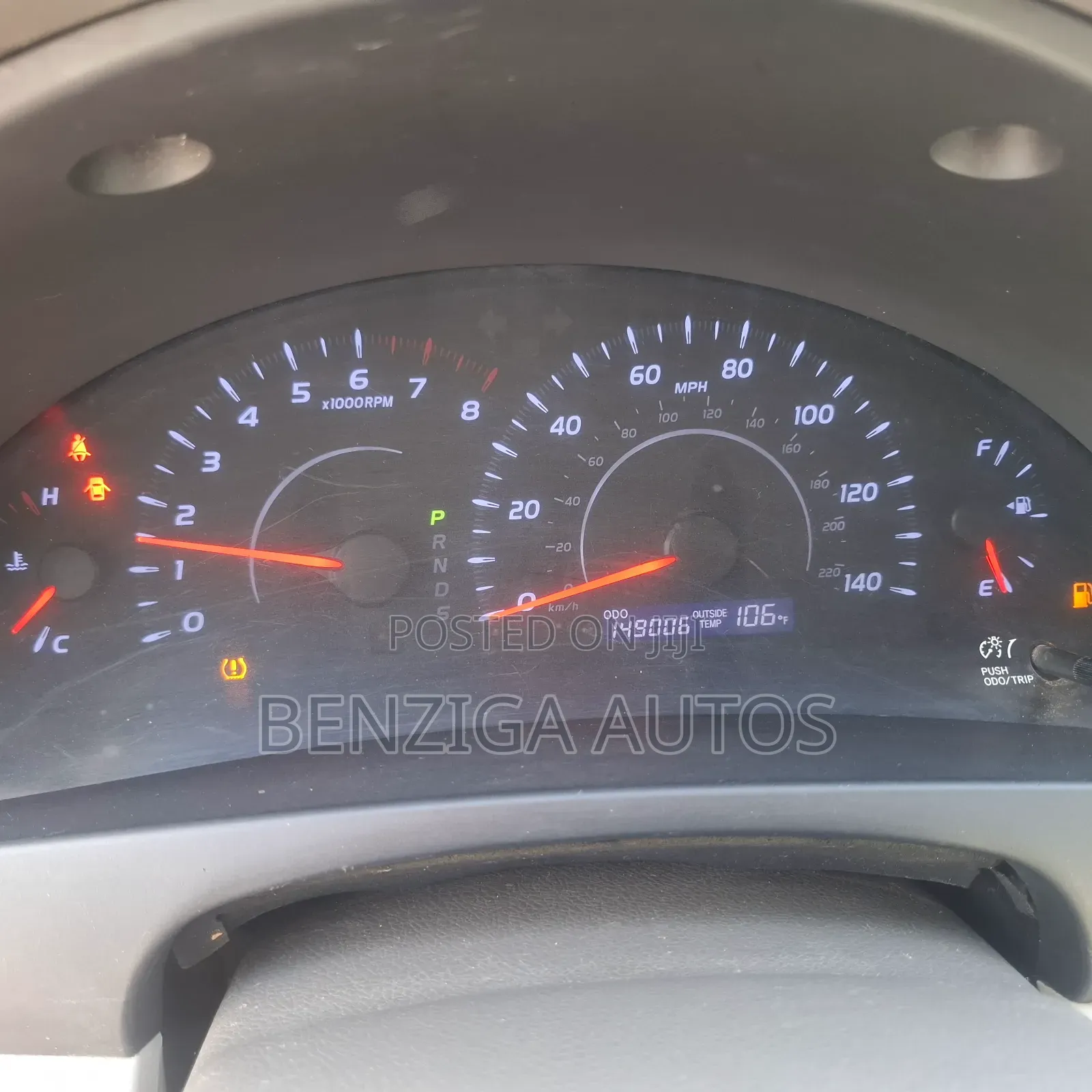 Toyota Camry 2011 Red