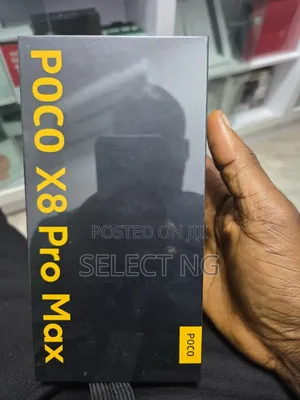 New Xiaomi Poco X8 Pro Max 512 GB Black