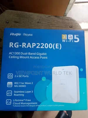 Ruijie Reyee RG-RAP2200(E) Wi-Fi 5 Ceiling-Mount Access Point