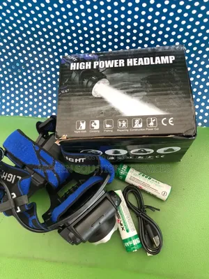 High-Brightness LED Head Torch