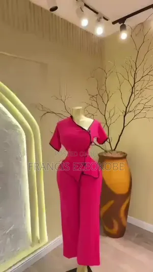 Corporate Two-Piece Set – Top & Trousers, Office Wear