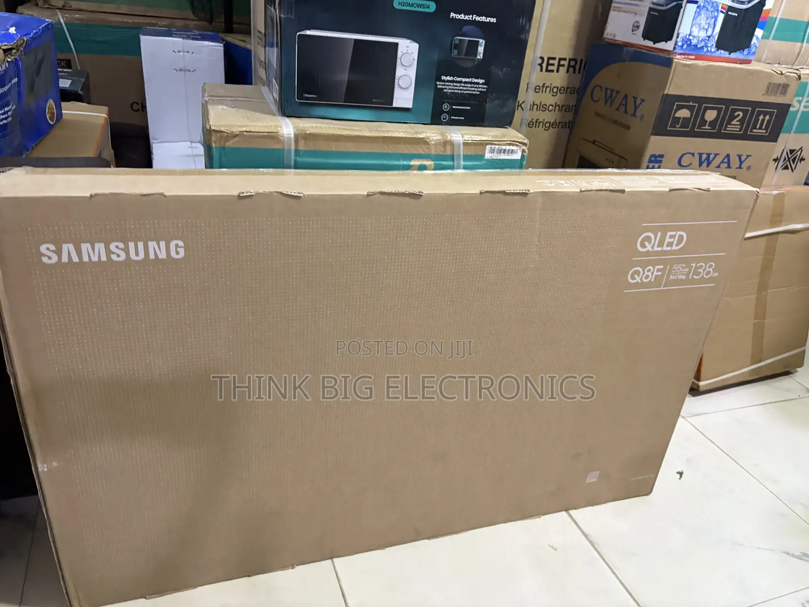 Samsung 55” Smart QLED TV for Streaming