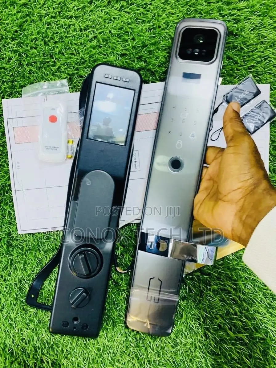 L88 Smart Lock:Face + Fingerprint + PIN + Card + App + Key, Temp. Code