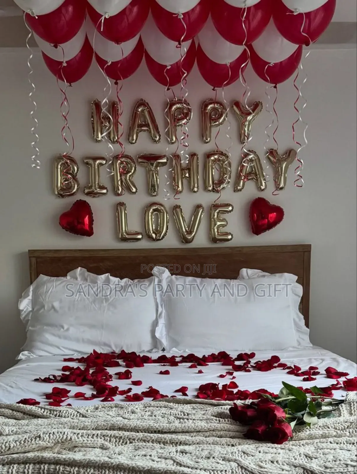 Happy Birthday Foil Balloon Decoration