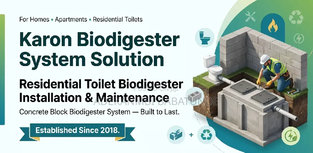 Biodigester Installation & Maintenance
