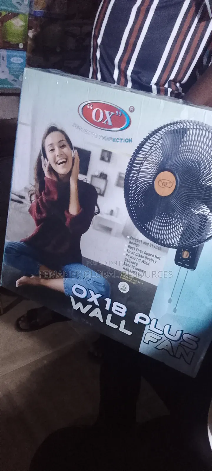 Ox Standing Fan