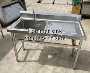 Single Sink, With Side