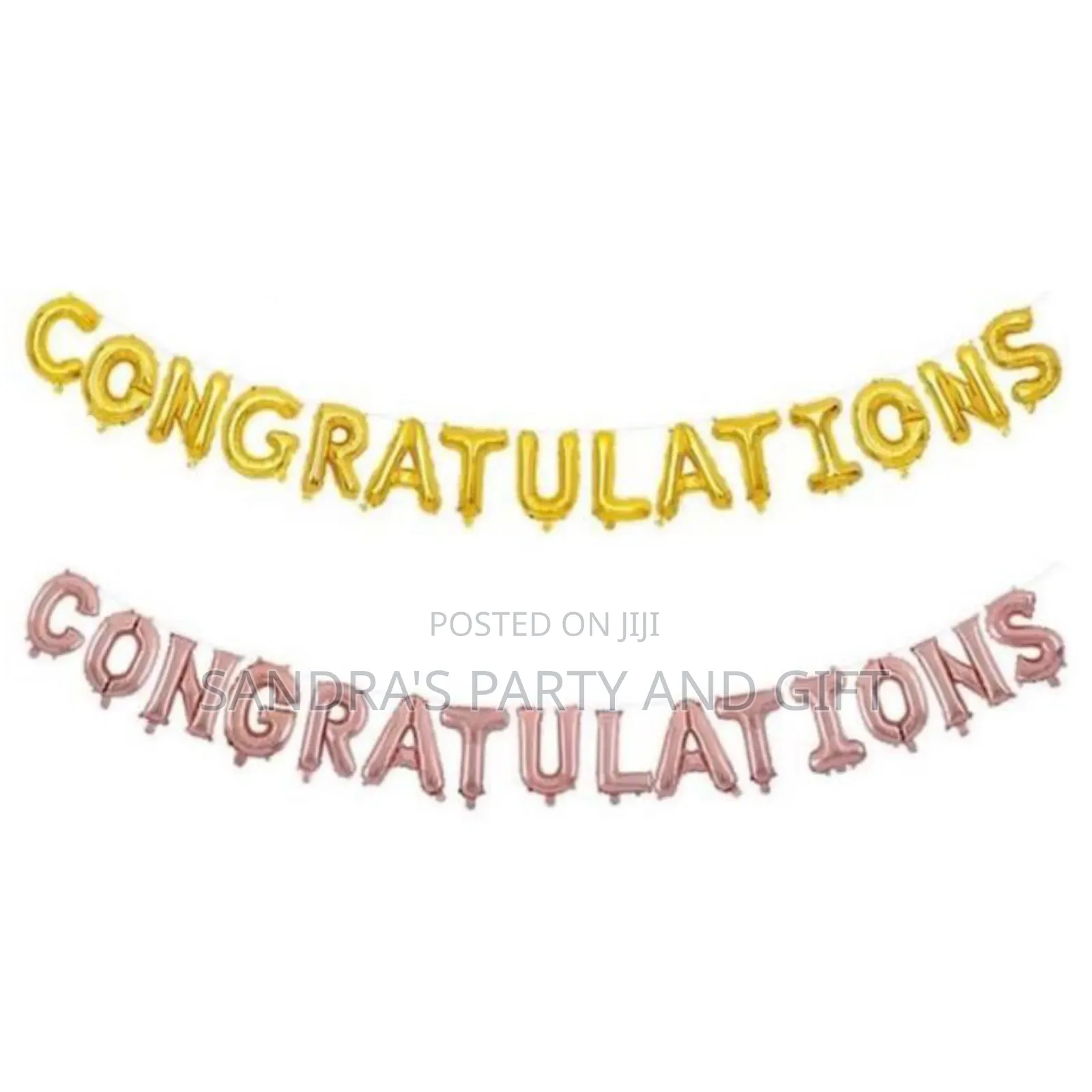 Congratulations Foil Balloon Banner