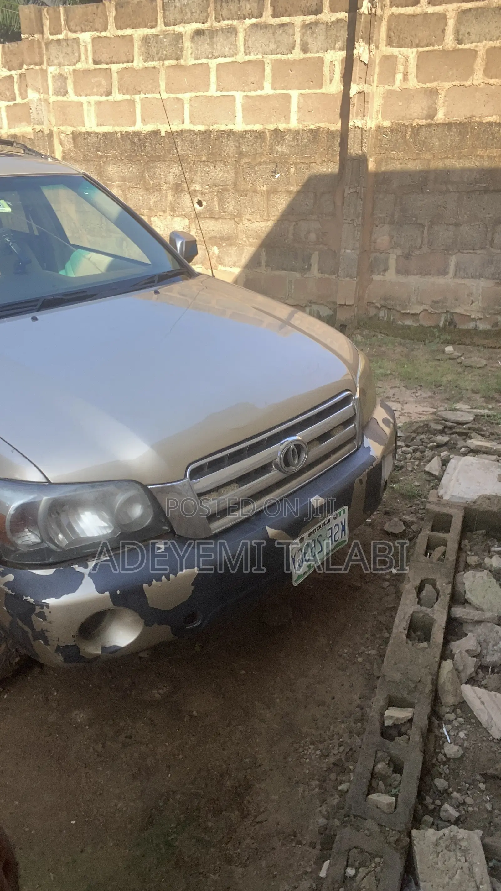 Toyota Highlander 2006 Beige