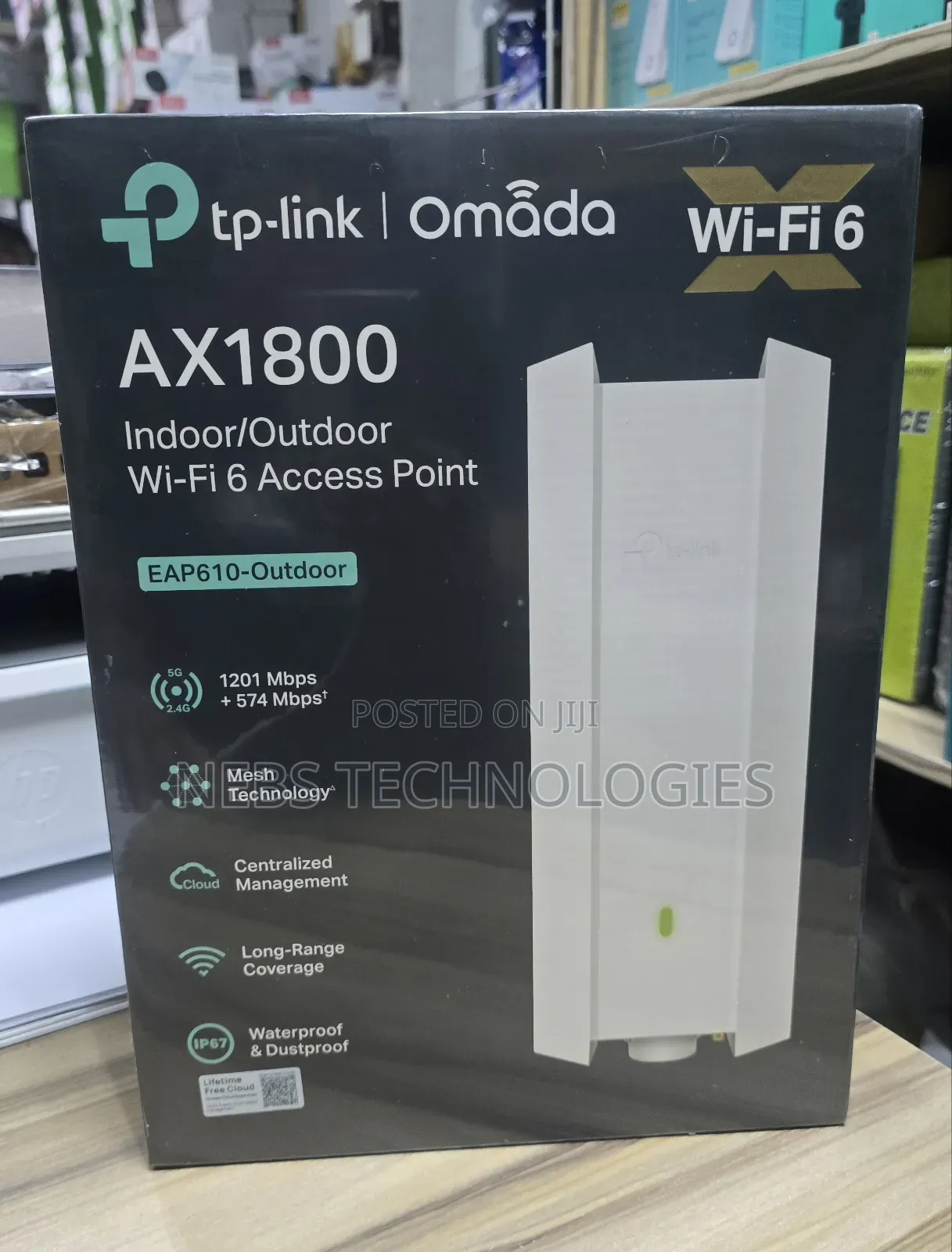 TP-Link AX1800 Eap610 Wifi 6 Outdoor Access Point
