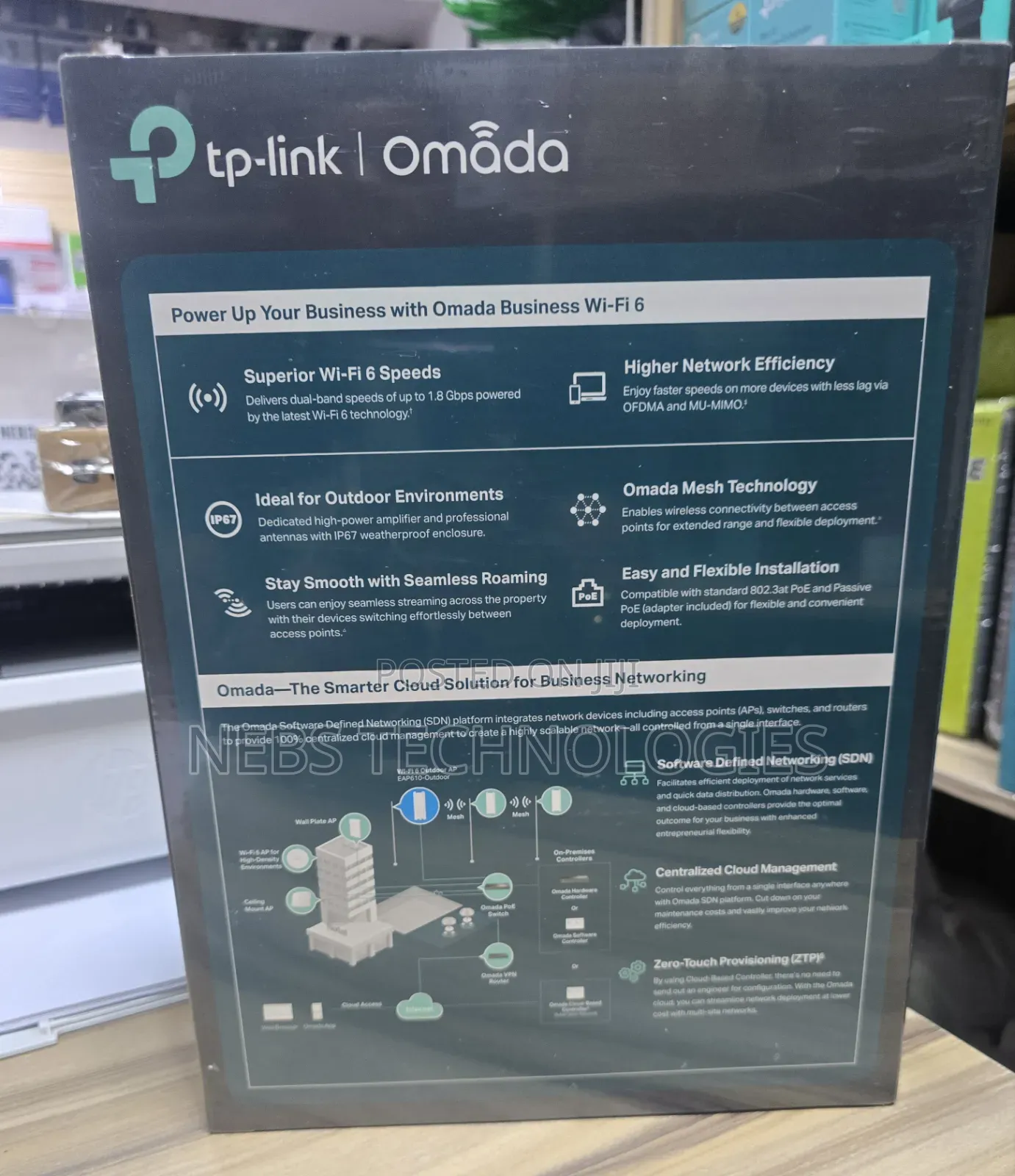 TP-Link AX1800 Eap610 Wifi 6 Outdoor Access Point