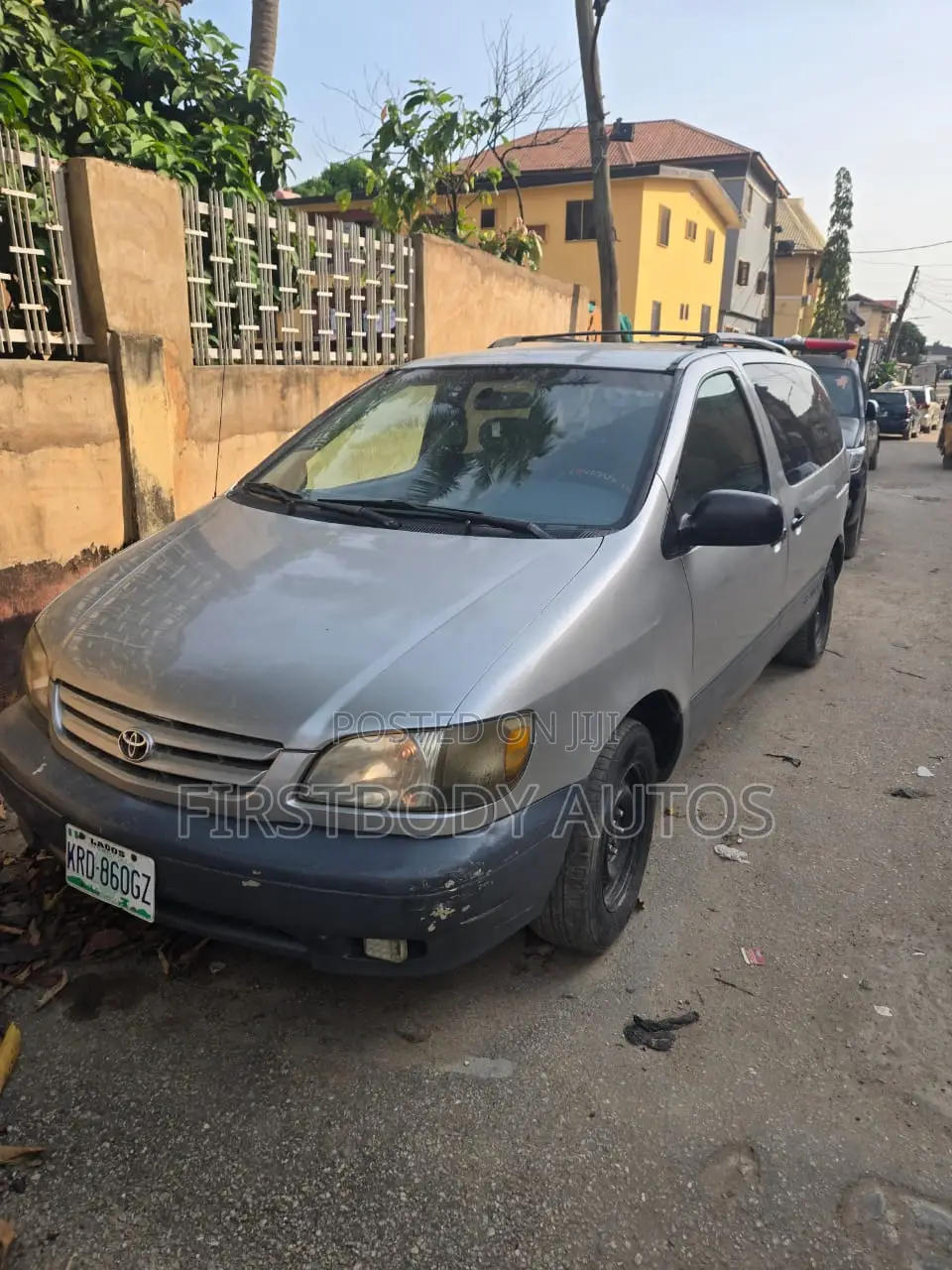 Toyota Sienna 2002 Gray