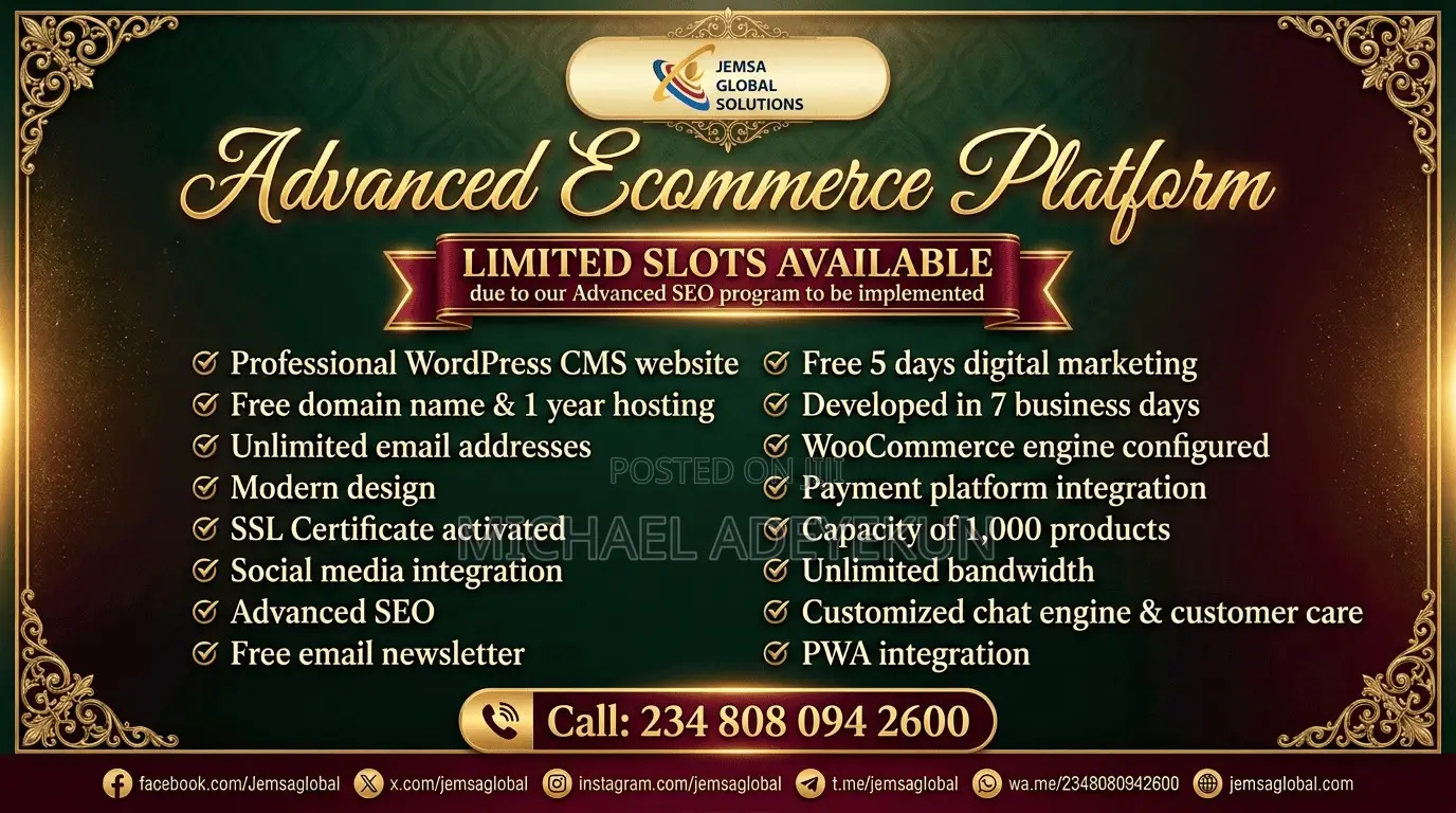 Advanced Ecommerce Platform